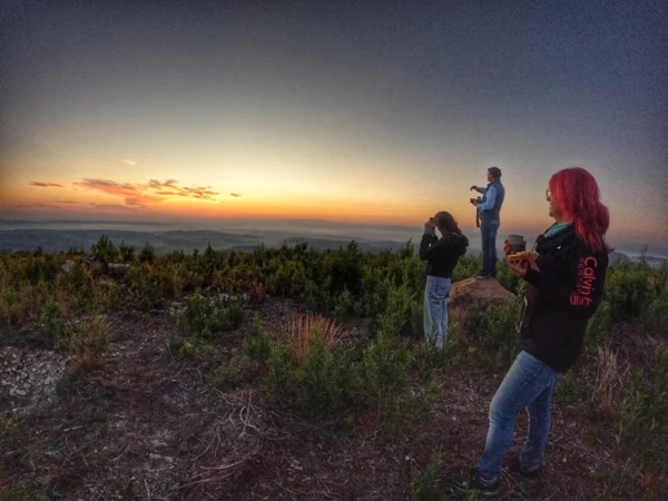 Nascer-do-Sol no Bussaco