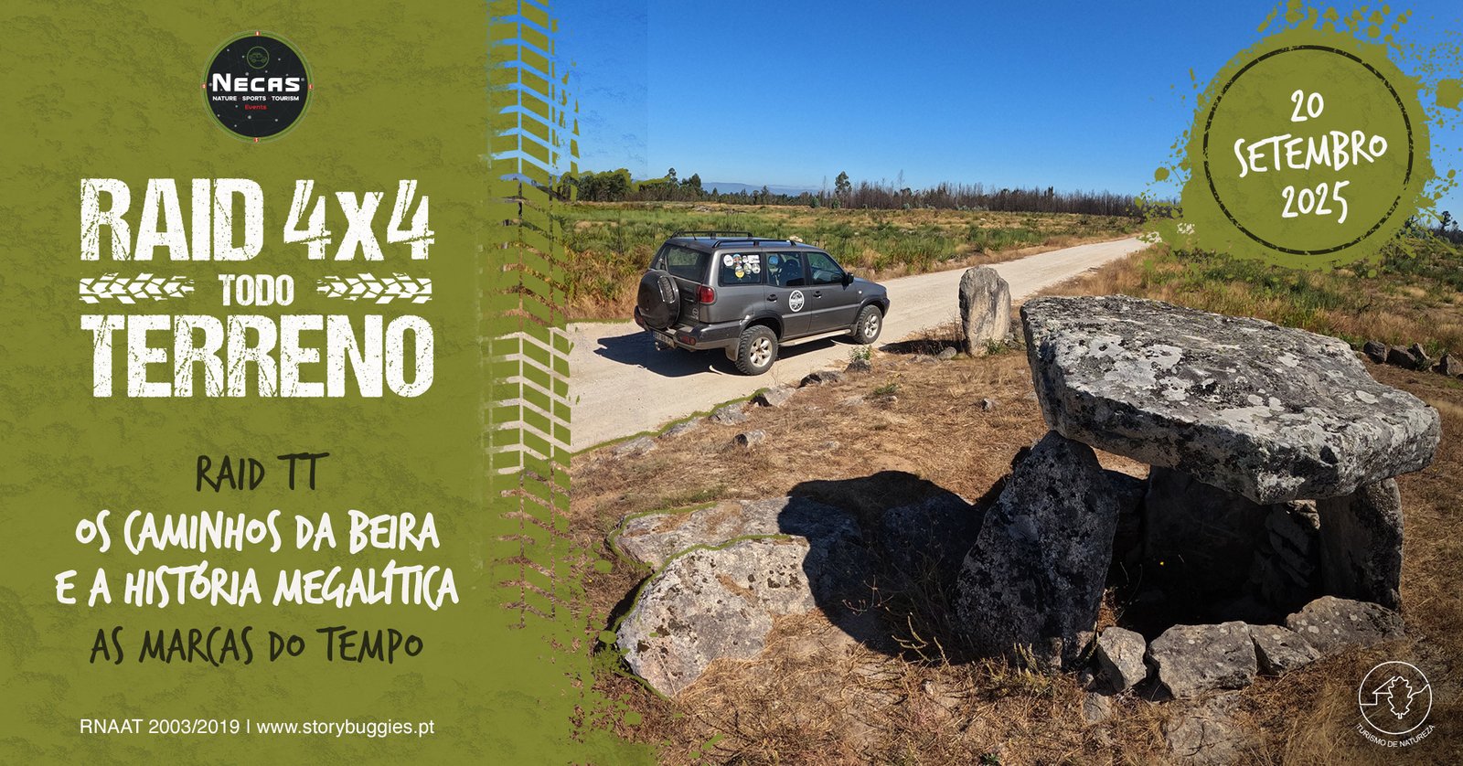 Raid TT – Os Caminhos da Beira e a História Megalítica